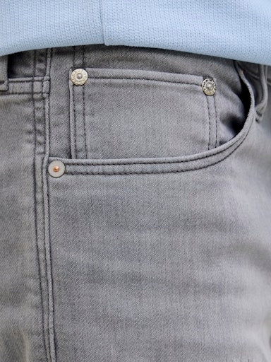 Jack & Jones - Denim Short Rick - Grey Damaged