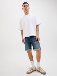 Jack & Jones - Denim Short Rick Fox - Mid Stone