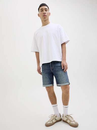 Jack & Jones - Denim Short Rick Fox - Mid Stone