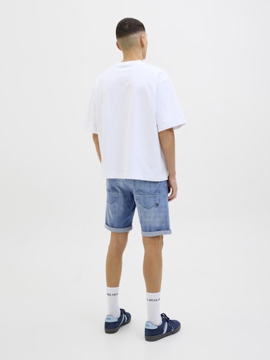 Jack & Jones - Denim Short Rick Fox - Stone Used