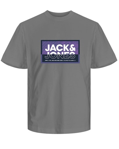 Jack & Jones - Tshirt Logan - Gray Flannel