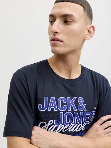 Jack & Jones - Tshirt Logo - Navy Blazer