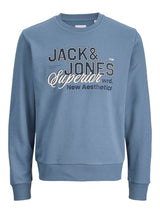 Jack & Jones - Logo Sweat - Blue Mirage
