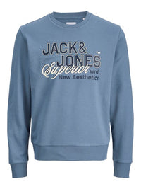 Jack & Jones - Logo Sweat - Blue Mirage