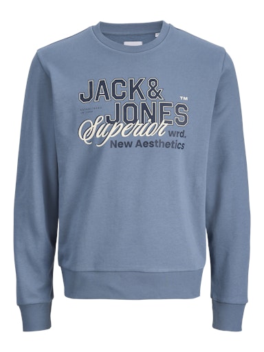 Jack & Jones - Logo Sweat - Blue Mirage