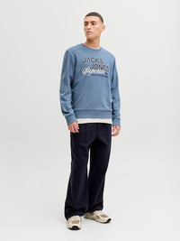 Jack & Jones - Logo Sweat - Blue Mirage