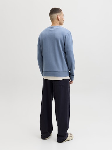 Jack & Jones - Logo Sweat - Blue Mirage