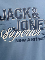 Jack & Jones - Logo Sweat - Blue Mirage