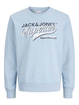 Jack & Jones - Logo Sweat - Celestial Blue