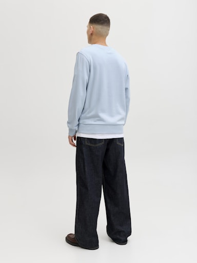 Jack & Jones - Logo Sweat - Celestial Blue