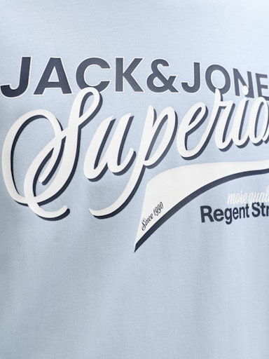 Jack & Jones - Logo Sweat - Celestial Blue