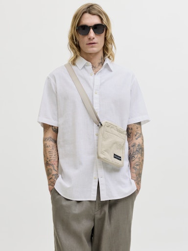 Jack & Jones - Linnen Blend Shirt Summer - White