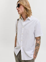 Jack & Jones - Linnen Blend Shirt Summer - White