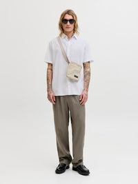 Jack & Jones - Linnen Blend Shirt Summer - White