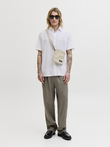 Jack & Jones - Linnen Blend Shirt Summer - White