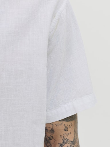 Jack & Jones - Linnen Blend Shirt Summer - White