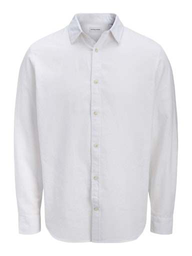 Jack & Jones - Linnen Blend Shirt Summer - White