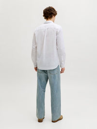 Jack & Jones - Linnen Blend Shirt Summer - White