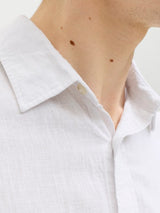 Jack & Jones - Linnen Blend Shirt Summer - White
