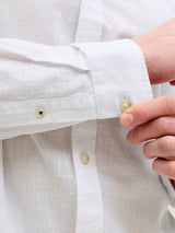 Jack & Jones - Linnen Blend Shirt Summer - White
