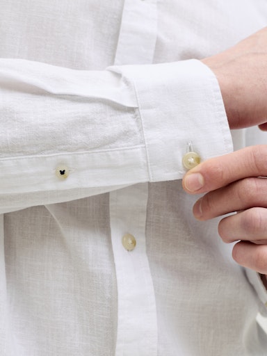 Jack & Jones - Linnen Blend Shirt Summer - White