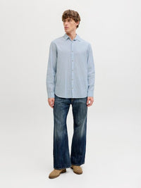 Jack & Jones - Linnen Blend Shirt Summer - Celestial Blue