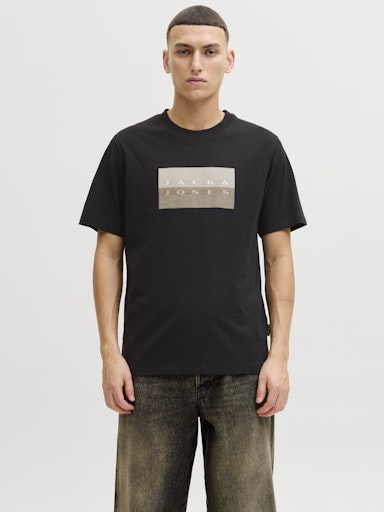 Jack & Jones - Tshirt Fusion - Black