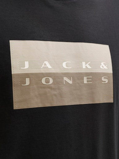 Jack & Jones - Tshirt Fusion - Black