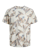 Jack & Jones - Tee Montauk - Cloud Dancer