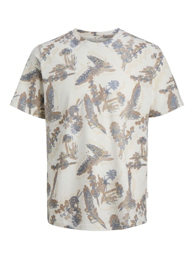 Jack & Jones - Tee Montauk - Cloud Dancer