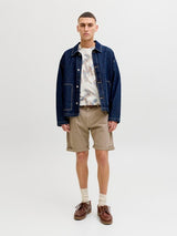 Jack & Jones - Tee Montauk - Cloud Dancer