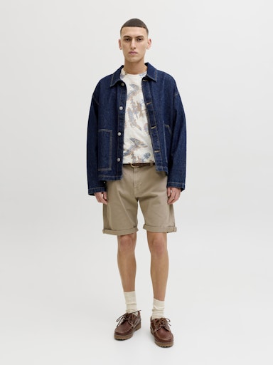 Jack & Jones - Tee Montauk - Cloud Dancer