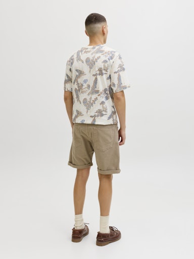 Jack & Jones - Tee Montauk - Cloud Dancer