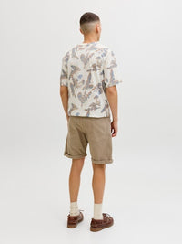 Jack & Jones - Tee Montauk - Cloud Dancer