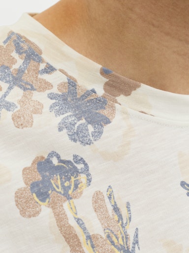 Jack & Jones - Tee Montauk - Cloud Dancer