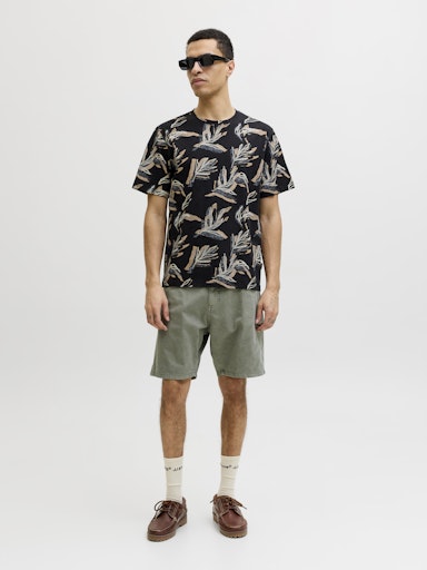 Jack & Jones - Tee Montauk - Black