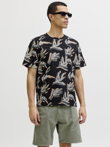 Jack & Jones - Tee Montauk - Black