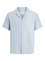 Jack & Jones - Shirt Montauk Crochet - Cashmere Blue