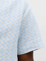 Jack & Jones - Shirt Montauk Crochet - Cashmere Blue