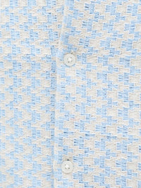 Jack & Jones - Shirt Montauk Crochet - Cashmere Blue