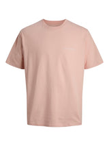 Jack & Jones - Tee Montauk Back Print - Peach Melba