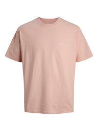 Jack & Jones - Tee Montauk Back Print - Peach Melba