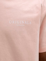 Jack & Jones - Tee Montauk Back Print - Peach Melba