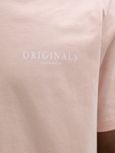 Jack & Jones - Tee Montauk Back Print - Peach Melba