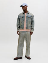 Jack & Jones - Tee Montauk Back Print - Peach Melba