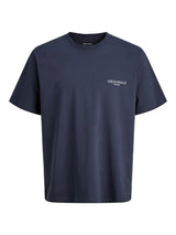 Jack & Jones - Tee Montauk Back Print - Odyssey Gray