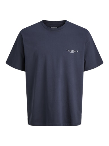 Jack & Jones - Tee Montauk Back Print - Odyssey Gray