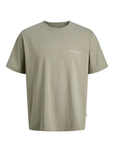 Jack & Jones - Tee Montauk Back Print - Seagrass