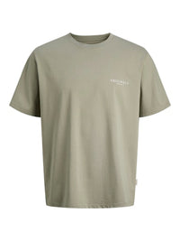 Jack & Jones - Tee Montauk Back Print - Seagrass