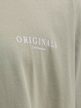 Jack & Jones - Tee Montauk Back Print - Seagrass
